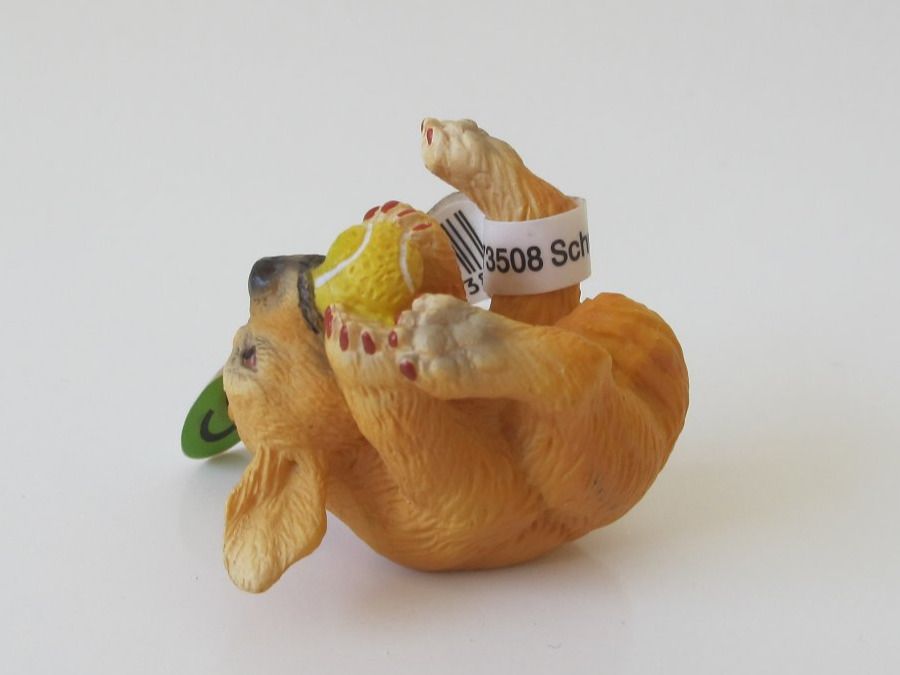 Schleich Statuette: Schleich 14453 Welpe mit Ball – Usato da Vilters venduto da hedi00
