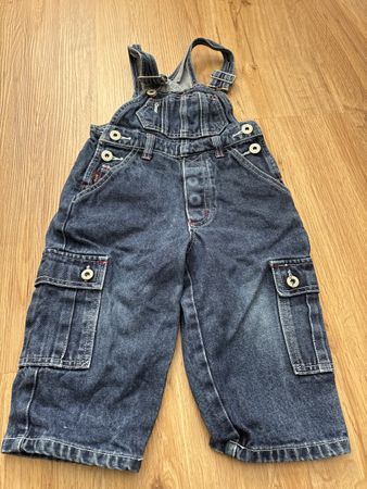 Latzhose kurz Kinder 86