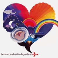 Swissair Vintage Plakat