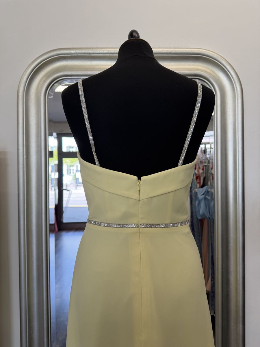 Vestiti: Hellgelb Kleid mit Strassträgern, Größe 34 – Nuovo e nell'imballaggio originale da Schlatt ZH venduto da xhesiesi 2