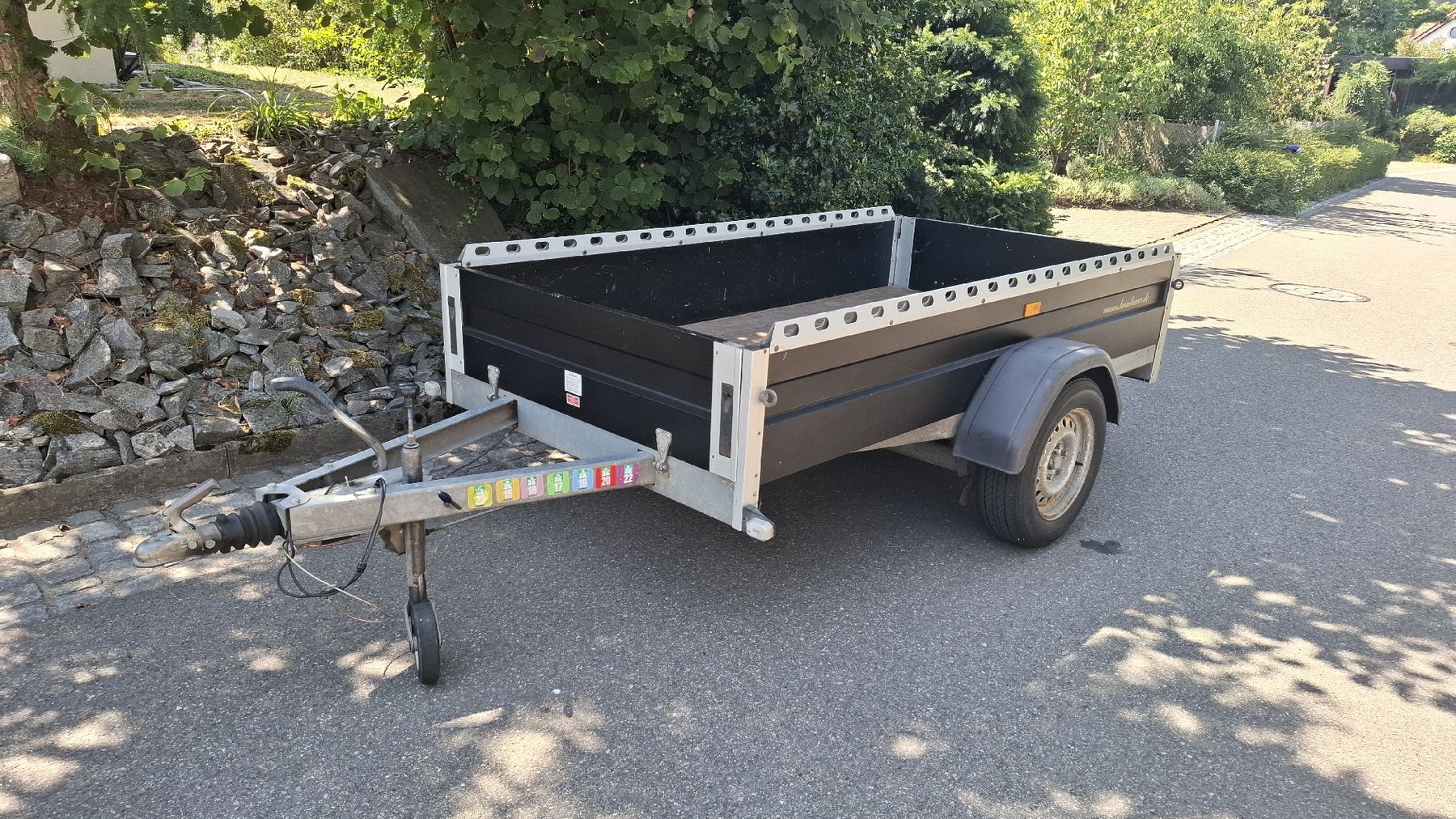 Anhänger: Anhänger Humbaur gebremst – Gebraucht aus Veltheim AG von JoelV3700