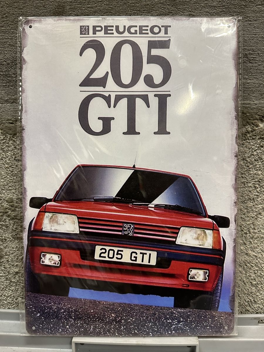 Insegne: Peugeot 205 gti Oldtimer  – Nuovo (secondo la descrizione) da Reinach AG venduto da rares75
