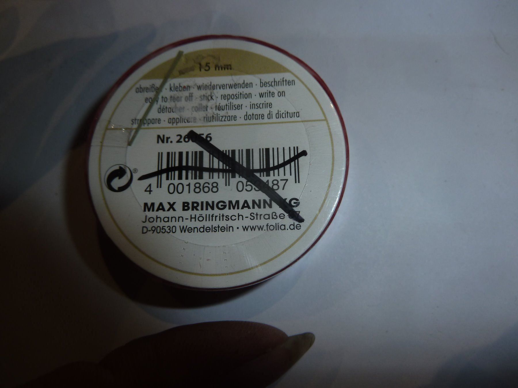 Aufkleber: klebeband reispapier ruban autocollant – Neu und originalverpackt aus Lajoux JU von Briard0 3