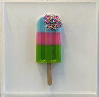 Gemälde, Bild, Unikat, Pop Art, Bilder, Eis am Stiel