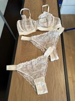 Undiz Unterwäsche Set mit Spitze weiss C85 & 2 Strings 38