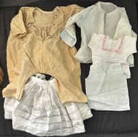 alte Puppenkleider, 5 Unterwäsche, div Material