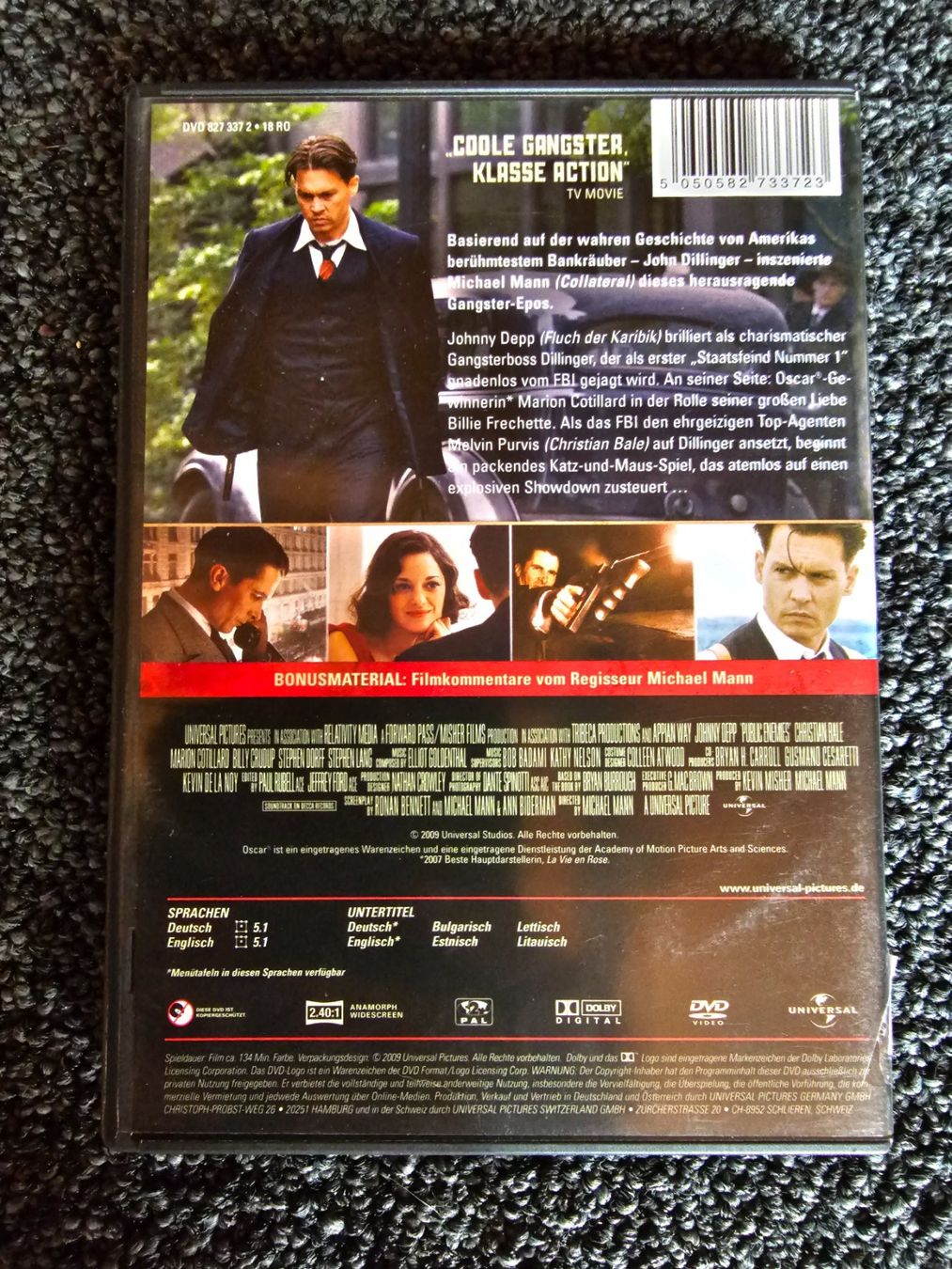 Tutti i DVDs: PUBLIC ENEMIES(13705) – Usato da Ruswil venduto da M71 1