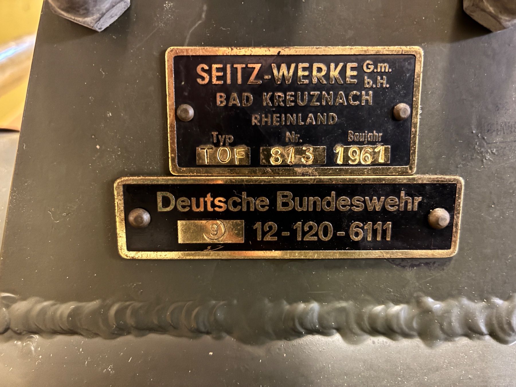 Sanitari: Wasserfilter Bundeswehr – Usato da Schmitten FR venduto da zelotes1 1