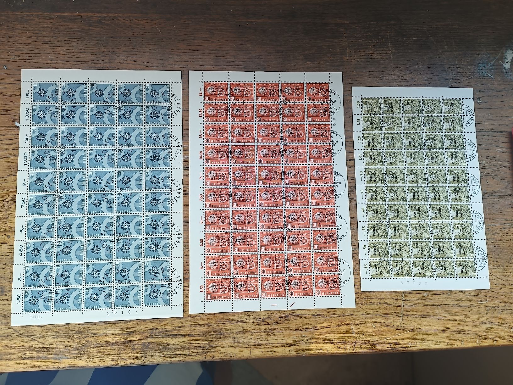 Tous les timbres: Sammlung Briefmarken Bögen – D'occasion à Brugg AG par Ente015 5