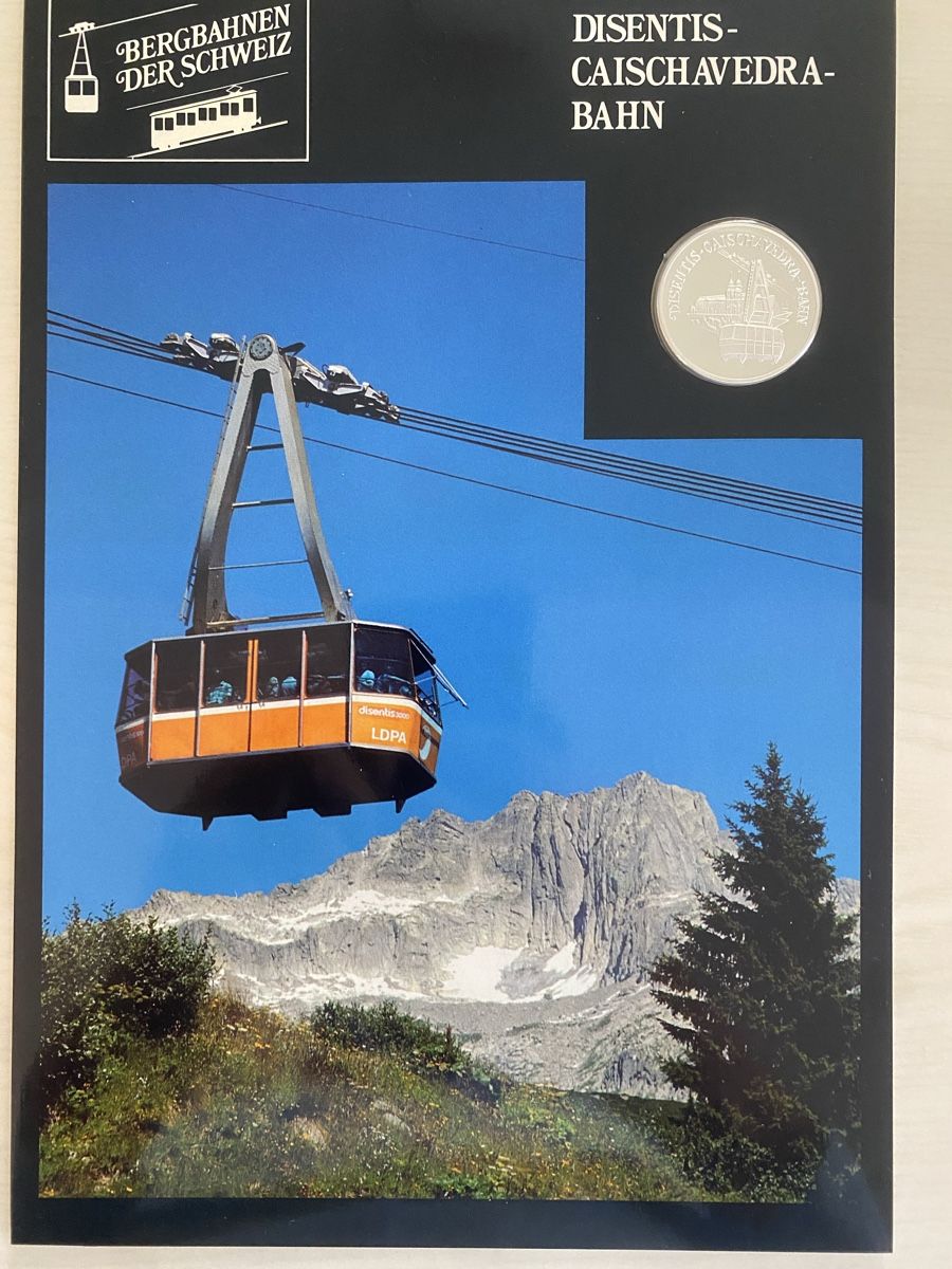 Medaillen: Diesentis Caidchavedra  Bahn Silbermedaille 15 Gramm – Neu (gemäss Beschreibung) aus Muralto von Alex1912