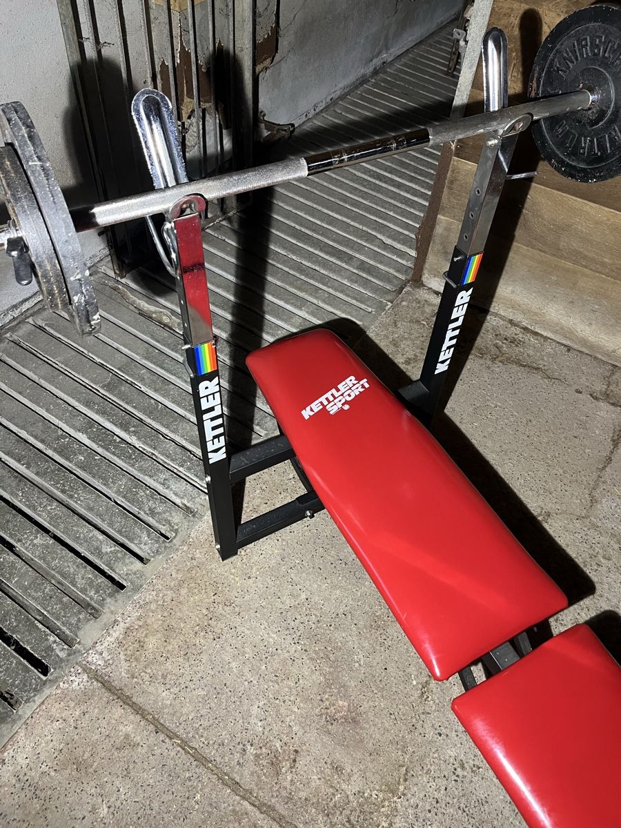 Kettler Hometrainer: Kettler Hantelbank – Usato da Würenlos venduto da KLG_3TBs 6