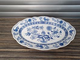 Hutschenreuther Zwiebelmuster Platte mittel
