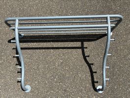 Garderobe grau, metall