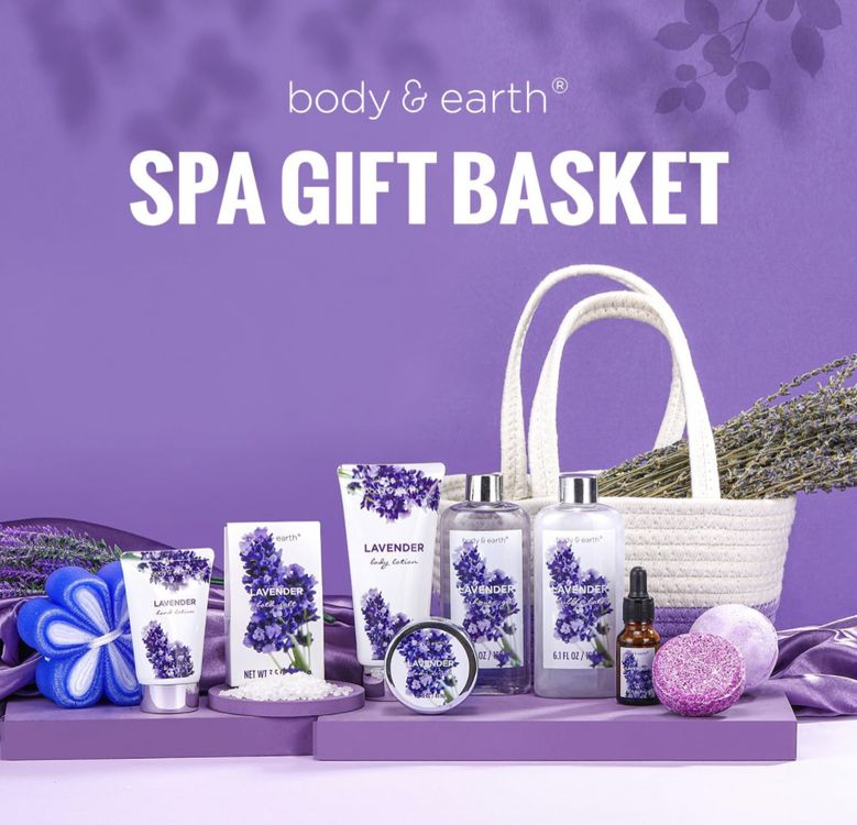 BODY & EARTH Gift Set for Women 11pc Bath Spa Lavender Kaufen auf Ricardo