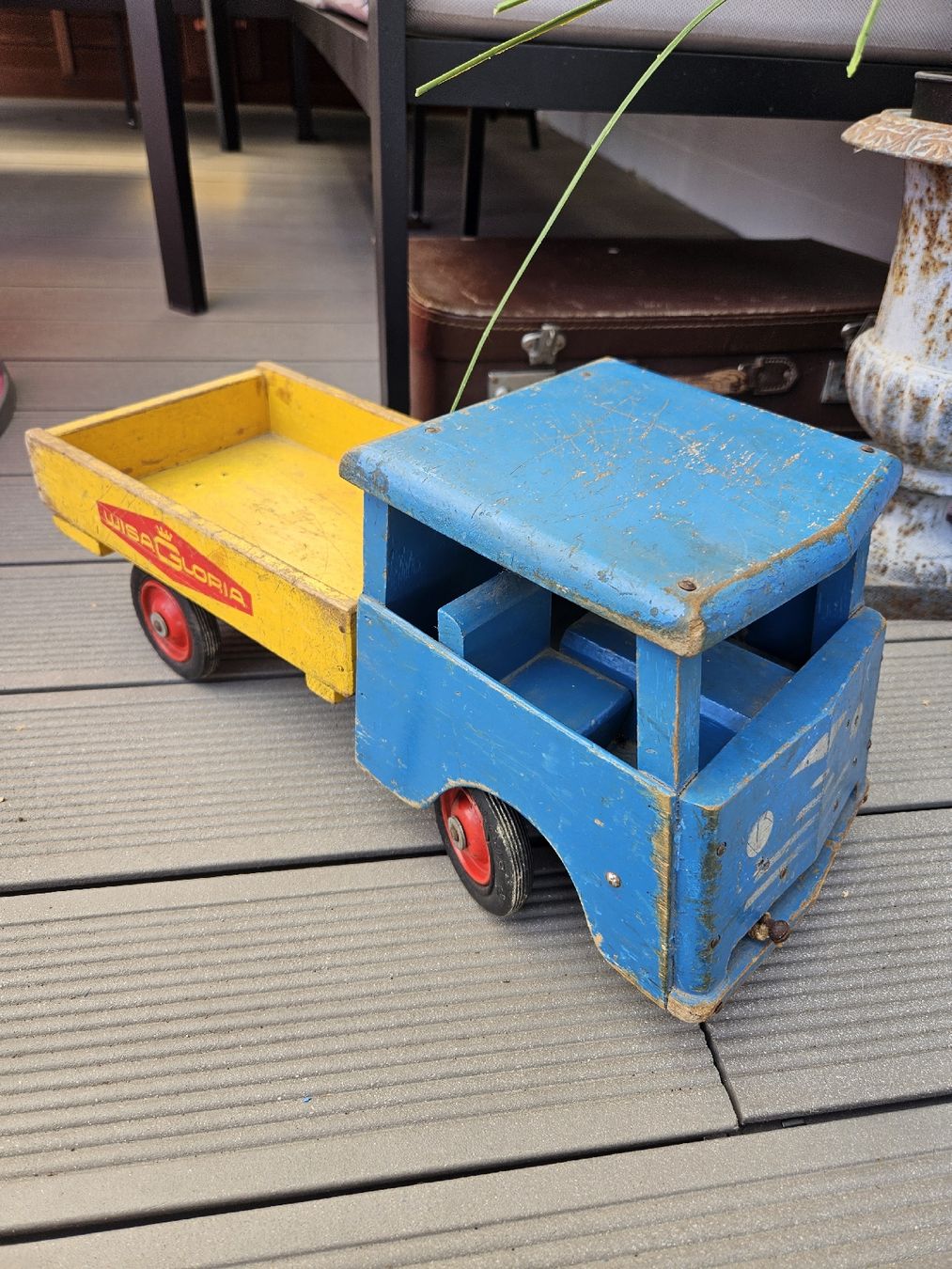 Wisa Gloria Spielzeuge: Wisa Gloria Lastwagen alt 46cm – Gebraucht aus Mühlethurnen von Zauberfee3