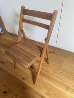 Klappstuhl Holz, ideal für Garten oder Balkon, Top!
