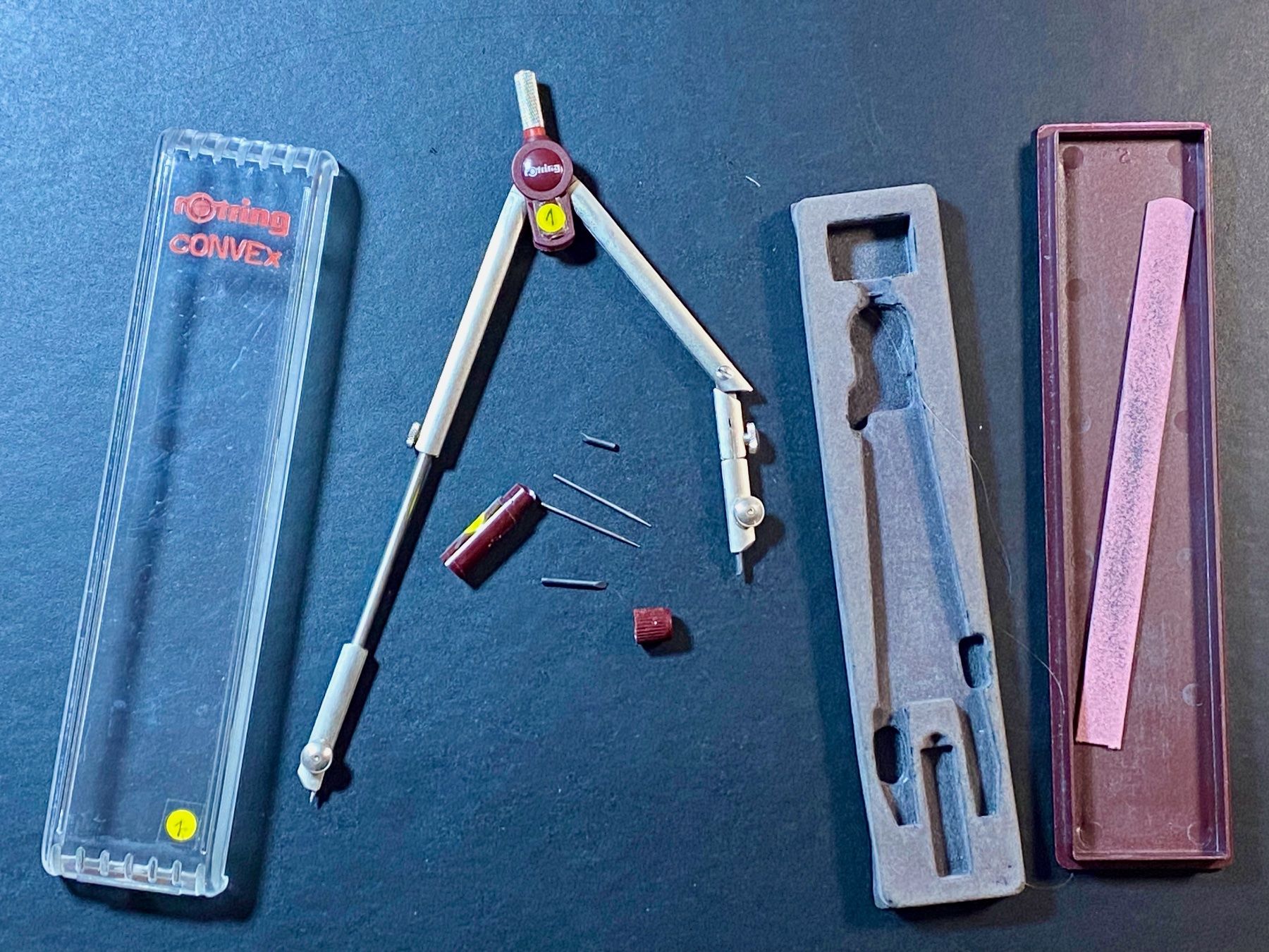 Zirkel: Zirkel Rotring Convex mit Schachtel – Gebraucht aus Rütihof von Bashful 4