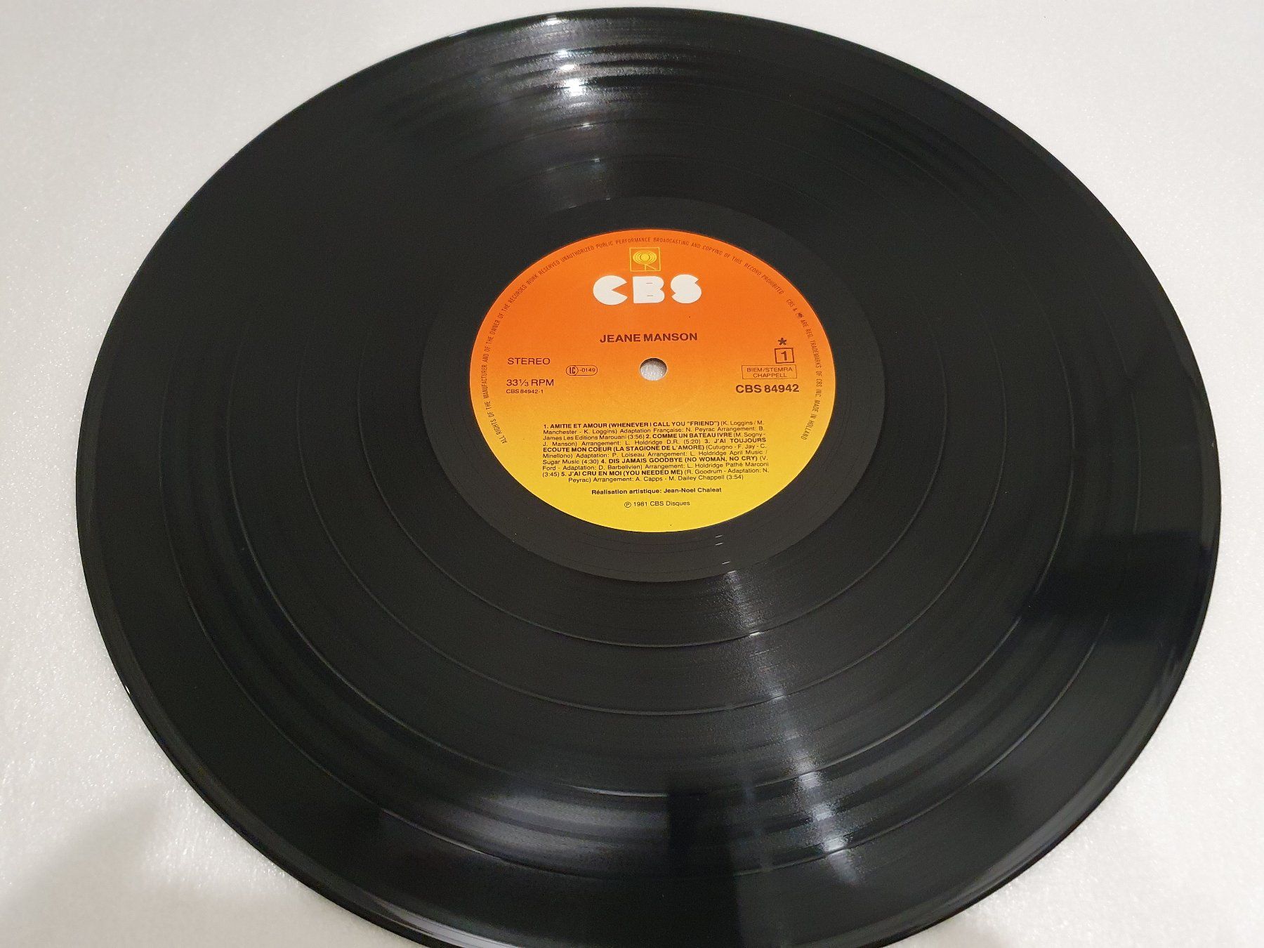 Schallplatten: Jeane Manson – Jeane Manson – Gebraucht aus Uster von  2