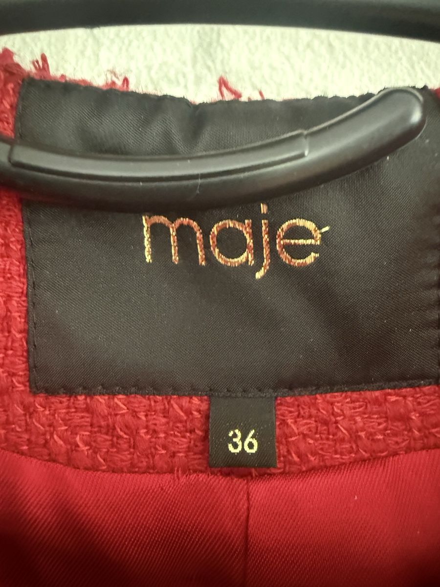 Maje Jacken: NEU Maje Blazer Rot Gr. 36 – Neu (gemäss Beschreibung) aus Zollikon von brownbear1 4