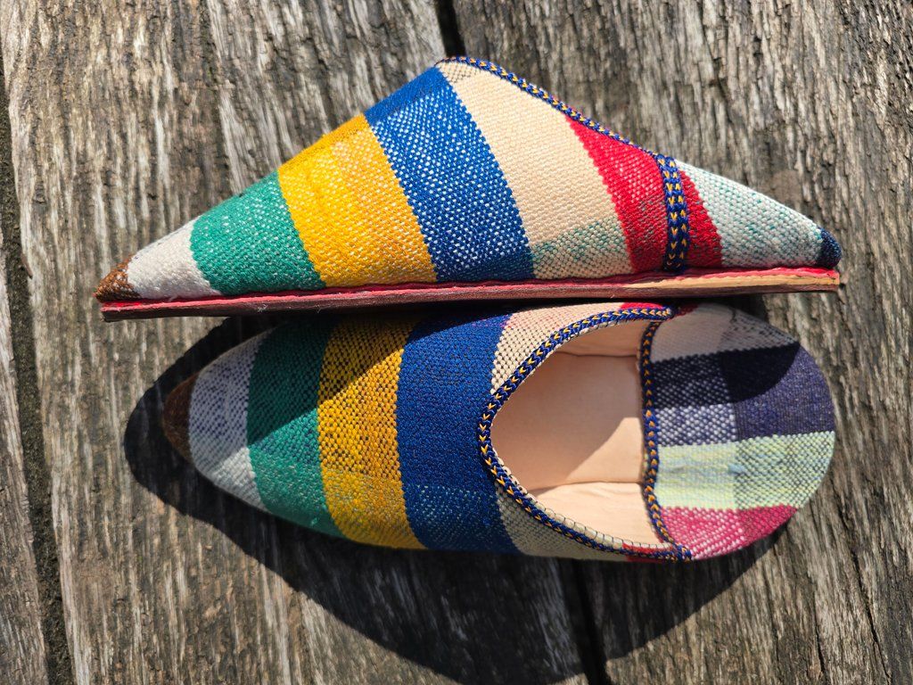 Scarpe da donna: Babouches: Kelim (37) – Nuovo (secondo la descrizione) da Romanshorn venduto da Rachacha 2