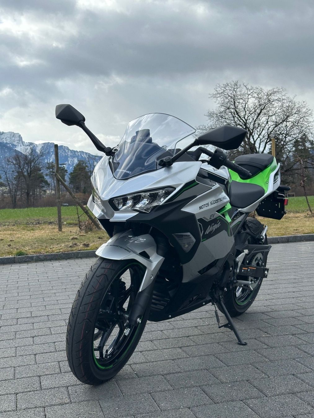 Kawasaki Strasse: Kawasaki Ninja e-1 – Gebraucht aus Landquart von jes_6zrh