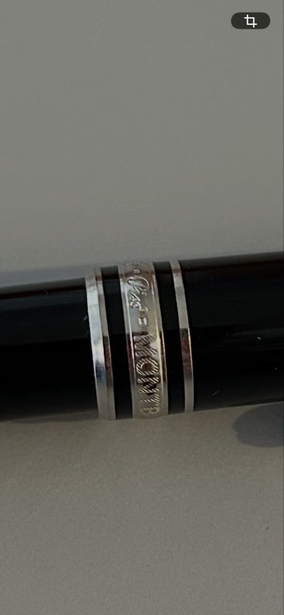 Montblanc Penna & Evidenziatori: Montblanc Platinumbeschichteter Classique Kugelschreiber – Usato da Küsnacht ZH venduto da ramewi 1