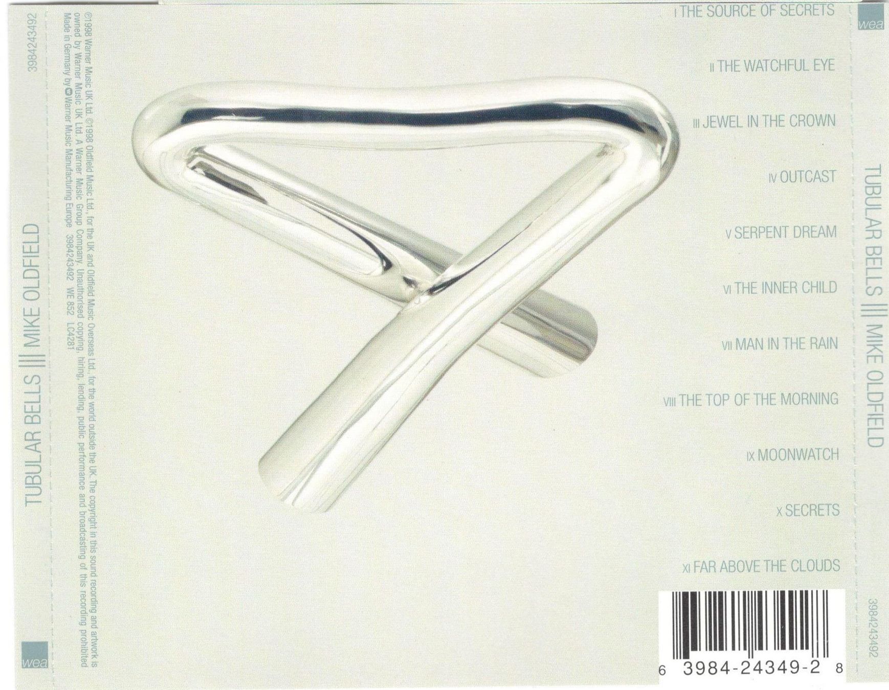 CD: Mike Oldfield CD Tubular Bells III – Usato da St. Margarethen TG venduto da ursk10 1