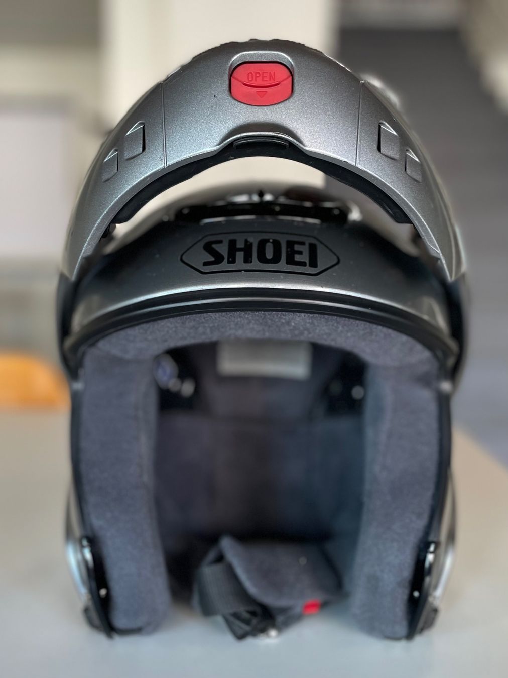Caschi & visiere: Motorrad Klapphelm Shoei – Usato da Bülach venduto da allafaccia 2