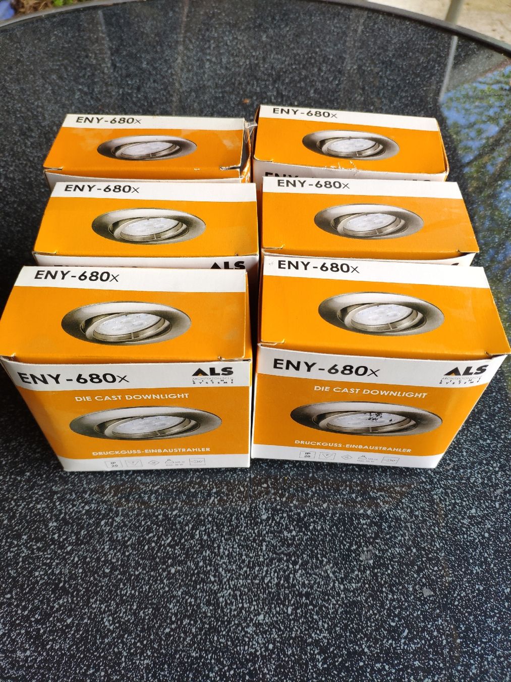 Lampadari & plafoniere: 10x Eny-680x Einbaustrahler, schwenkbar, neu – Nuovo e nell'imballaggio originale da Wileroltigen venduto da mazdaren22
