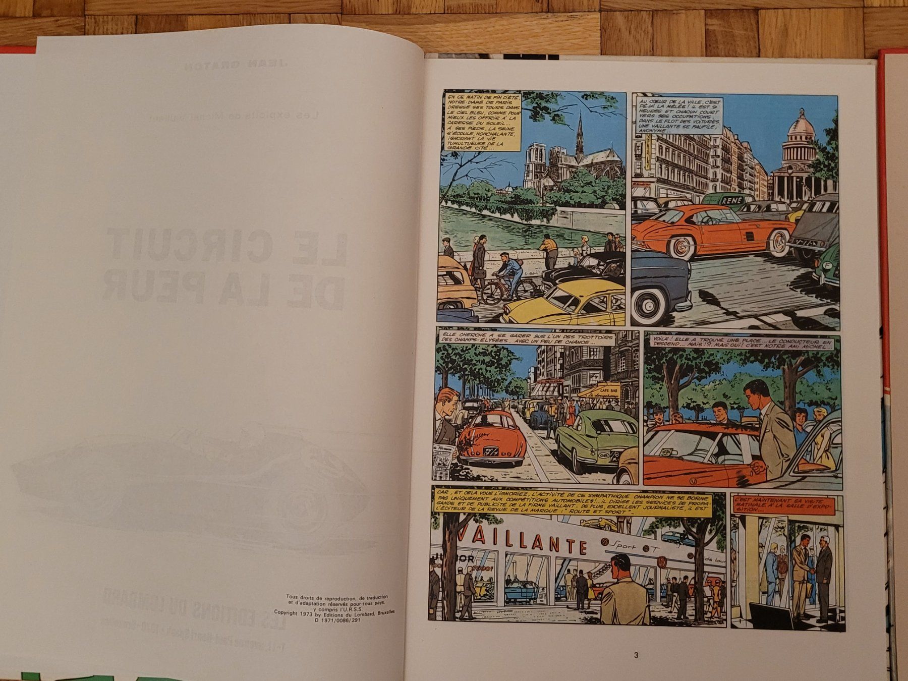 Comics: 5 x  BD MICHEL VAILLANT – Gebraucht aus La Tour-de-Peilz von estelle69 6