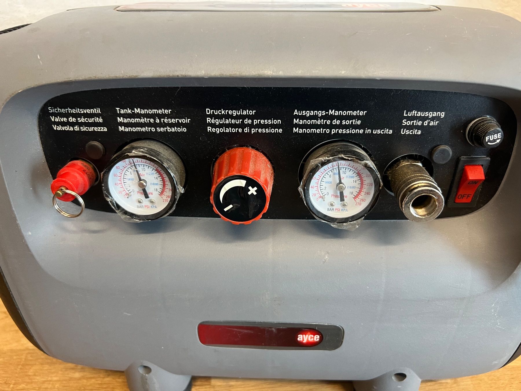 Compressori: Ayce Kompressor JL6 | 8 bar | 6 l Ayce Kompressor JL6 – Usato da Diessenhofen venduto da chbrth1 4