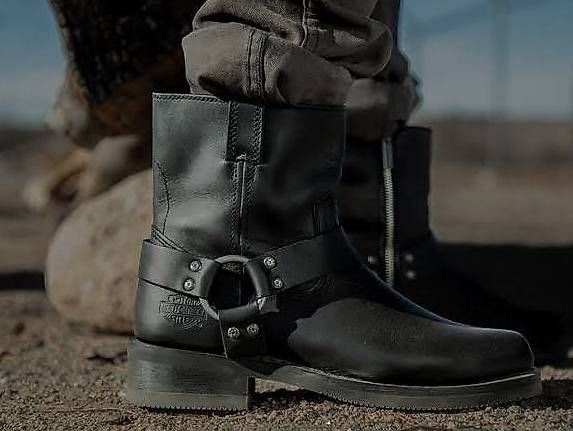Herrenschuhe:  Harley-Davidson El Paso Harness Boot – Gebraucht aus Hilterfingen von gatho11 4