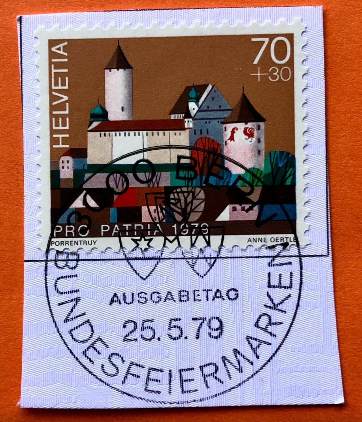 Tutti i francobolli: Nr.B 184  Pro Patria GESTEMPELT 1979    – Usato da Aarau venduto da Billa007