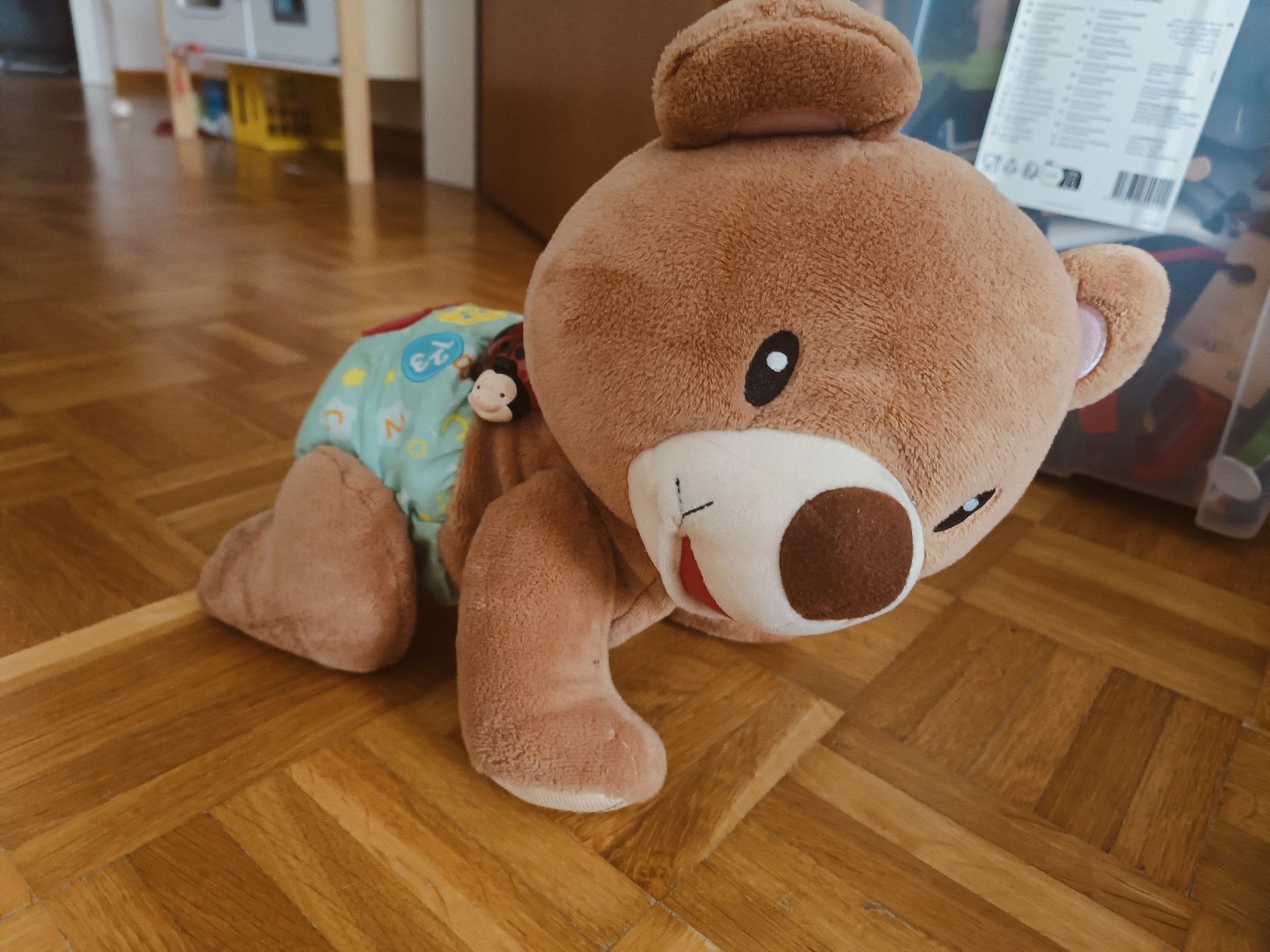 Vtech Giocattoli: VTech Krabbel mit mir Bär braun – Usato da Therwil venduto da Lali1921 1