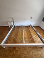 Ikea Bett Nordli 2,0mx 1,80m inkl. Lattenrost u. Nachttisch