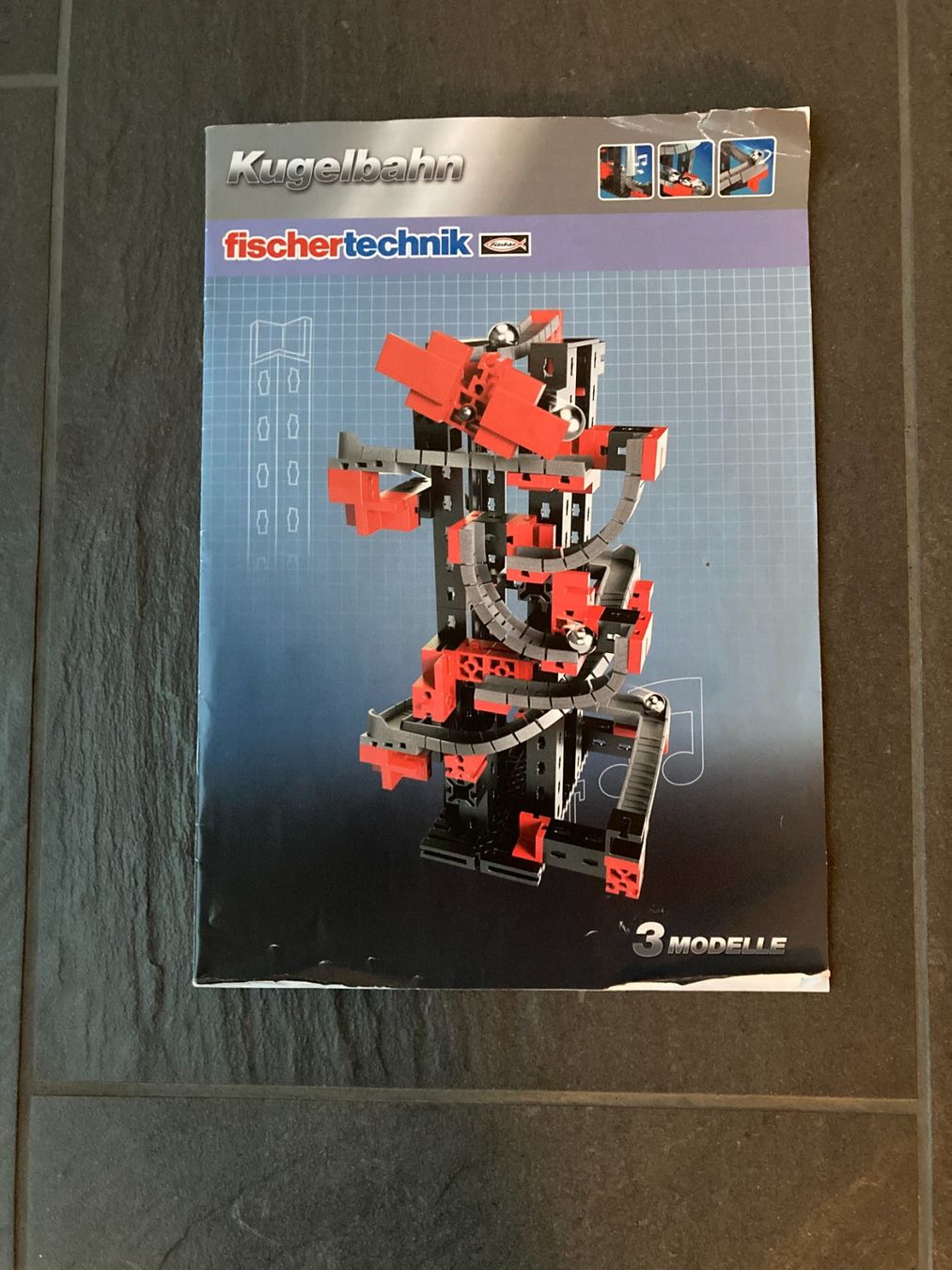 Fischer Kit di costruzioni: Kugelbahn von Fischer Technik – Usato da Reiden venduto da System07 2