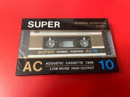 SUPER AC-10 Japan seltene Sammlerkassette im Originalzustand