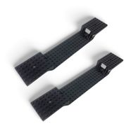 2x 2972b Train Base 6x34 black Train LEGO
