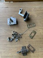 Haken und Riegel, Metall, Konvolut, gebraucht