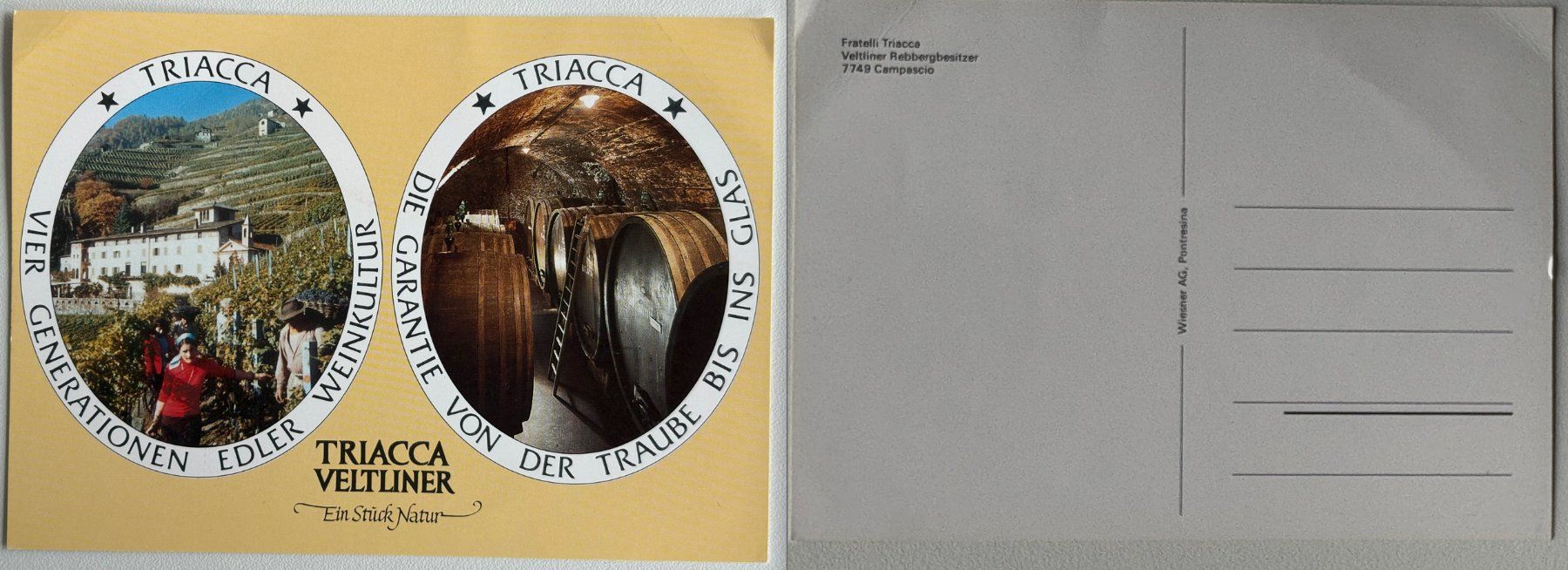 Cartoline postali: Postkarten Ansichtskarten Kanton Graubünden (7 Postkarten) – Usato da Belp venduto da Peltola13 9