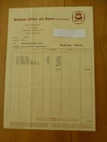 Wasen in Emmental, Wiedmer Söhne AG Zigarrenfabrik 1956