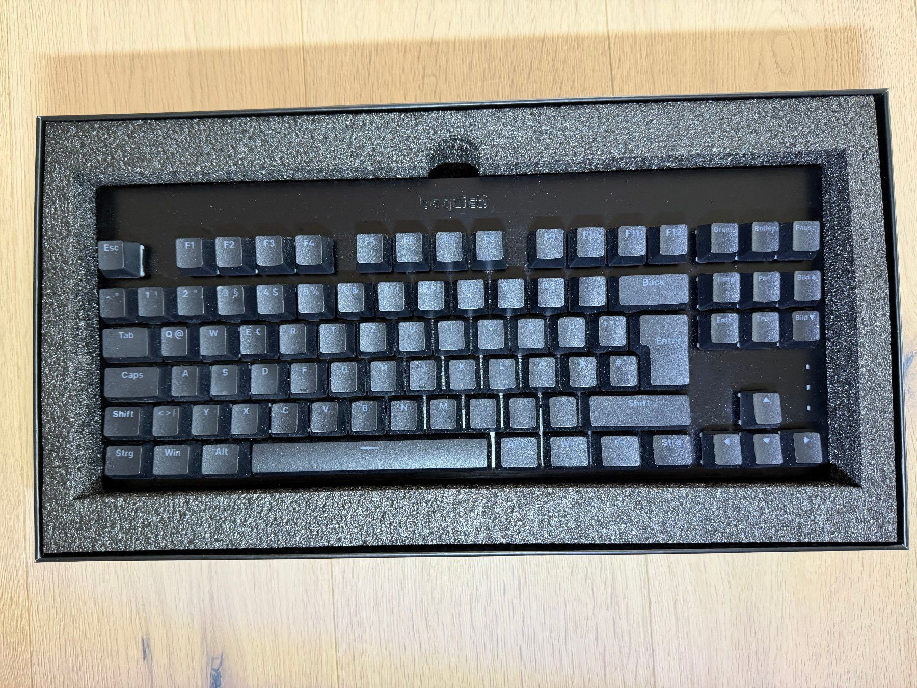 Tastiere: be quiet! Dark Mount Silent Tactile DE ISO – Nuovo (secondo la descrizione) da Steckborn venduto da Watte 1