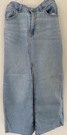 Zara Jeansrock Gr. S, heller Denim, ideal für den Sommer!