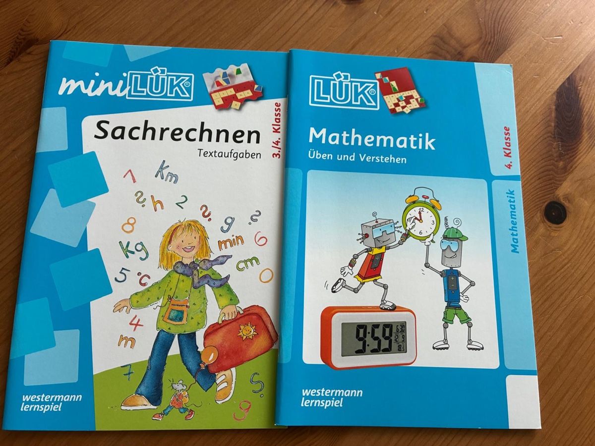 Giochi: 2 Mini Lük Hefte, neu – Nuovo e nell'imballaggio originale da Rotkreuz venduto da ZG6343