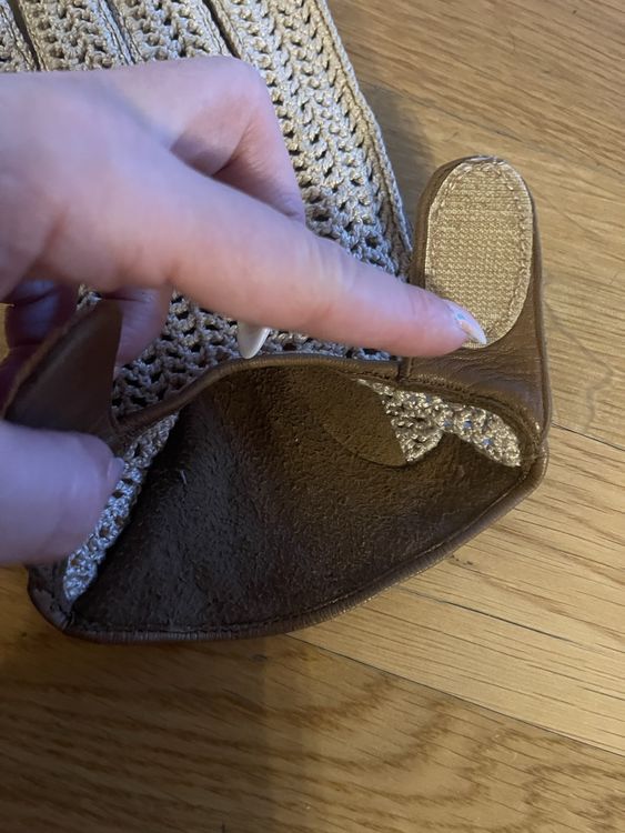 Gants & mitaines : Handschuhe Lederhandschuhe Gr. 7,5 beige/braun, Vintage – D'occasion à Rüschlikon par leo_mwz2 2