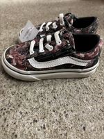 Vans Grösse 22, Floral mit Reissverschluss