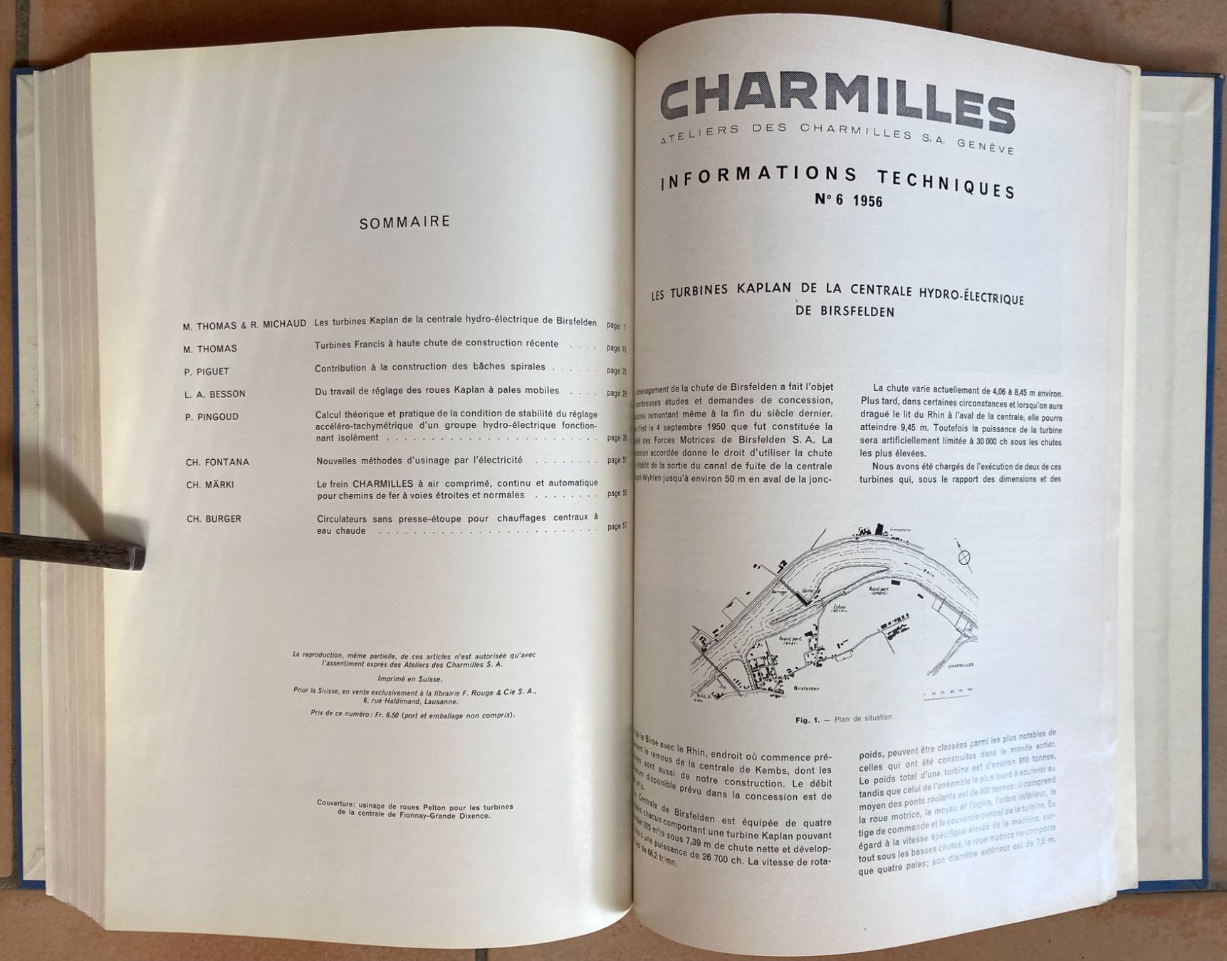 Riviste & Magazine: Charmilles- Recueil de 6 Bulletins Informations Techniques – Usato da Versoix venduto da HELVETICA_1 6