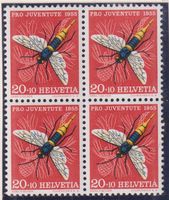 PJ 1955 20 Rp.4er Block **
