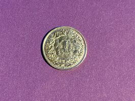1/2 Fr. 1951 sehr schön