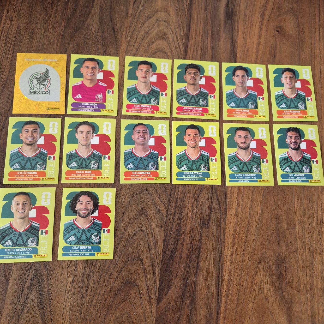 Panini Carte collezionabili: Panini Sticker Mexiko 2026 14 Stk – Nuovo (secondo la descrizione) da Zürich venduto da S1997